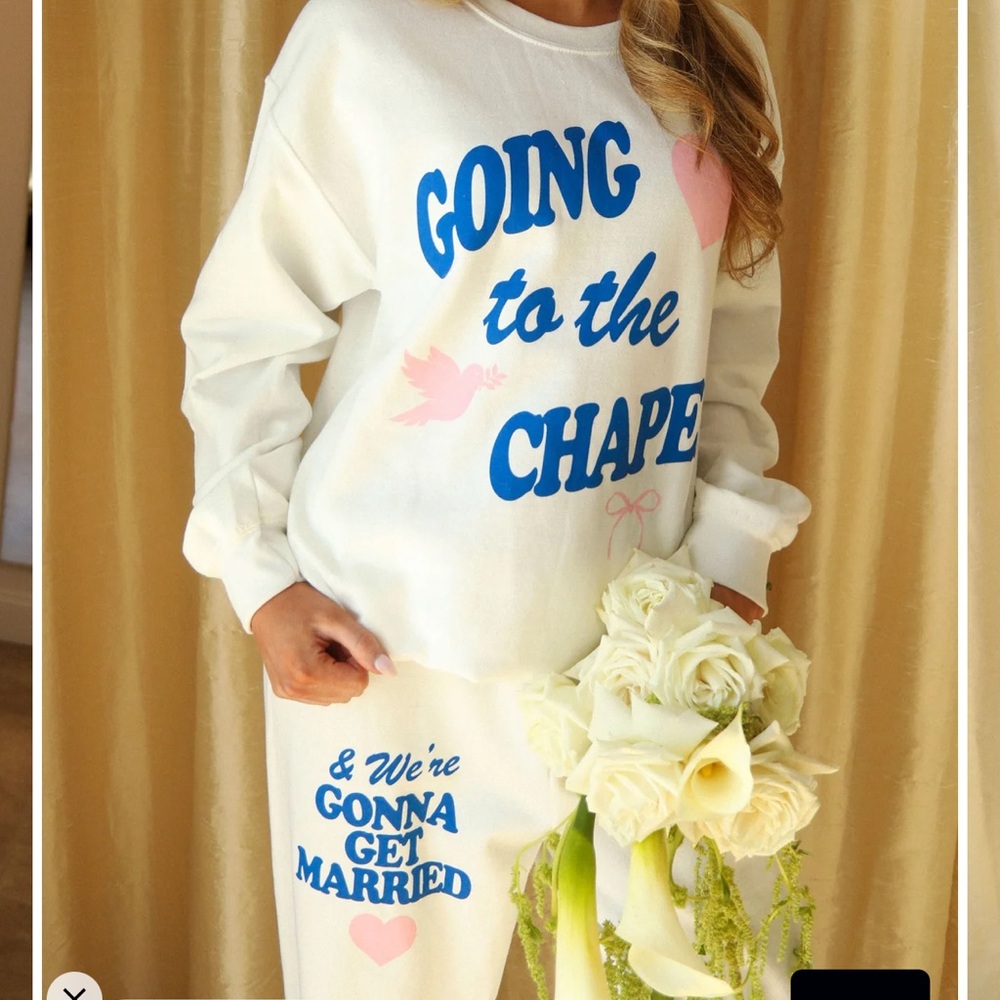Riffraff going to the chapel sweatsuit